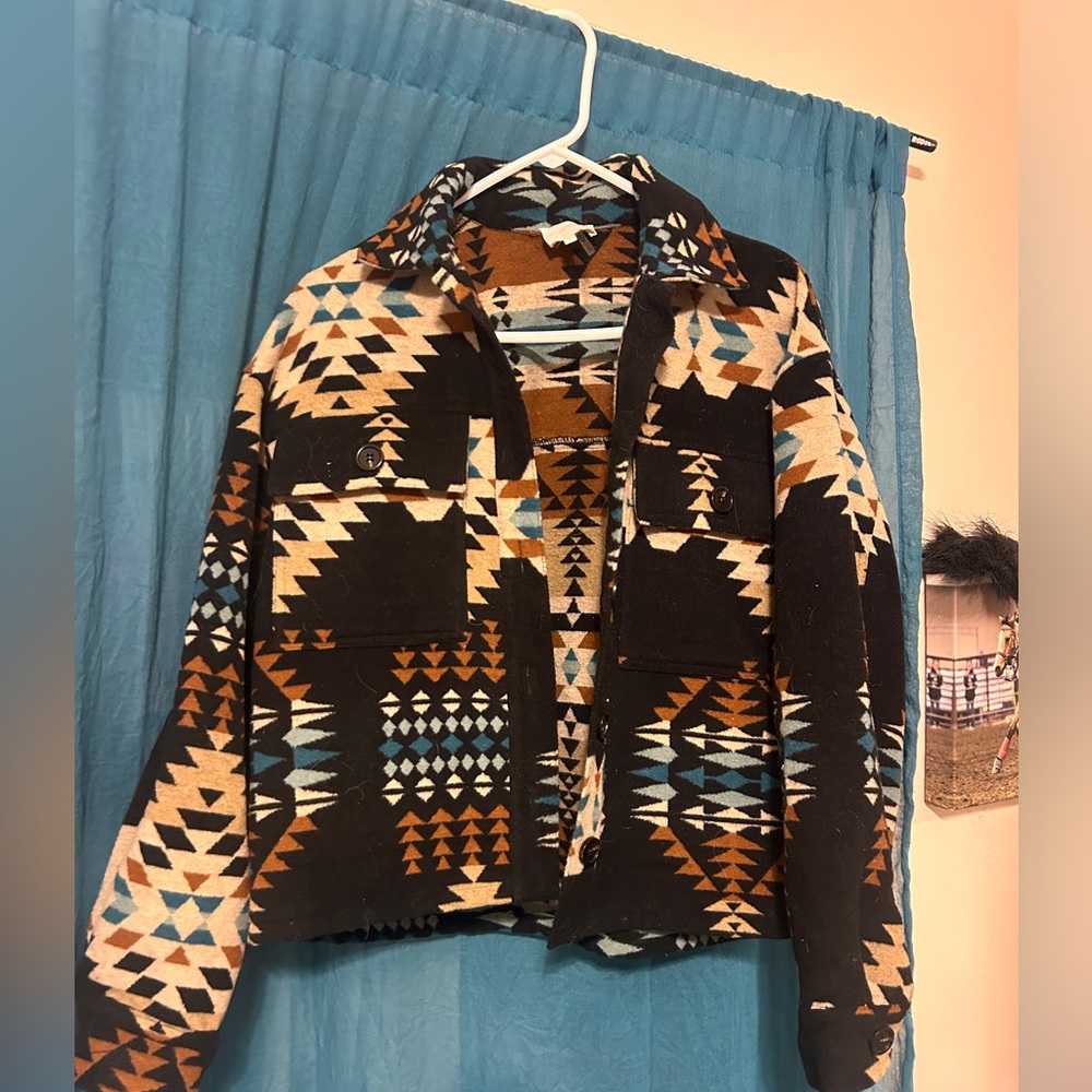 Women’s Aztec shacket